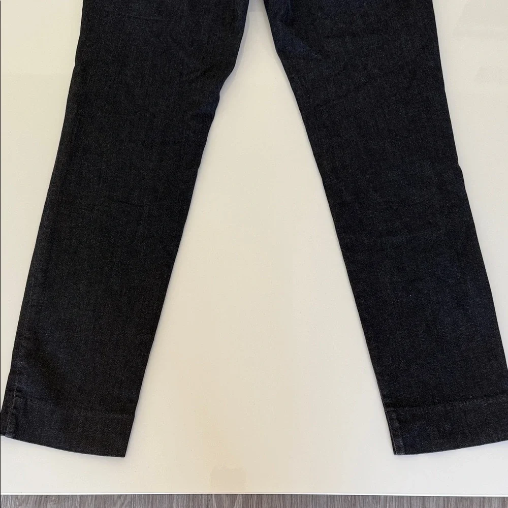 Banana Republic Jeans Size 4 Petite Womens Sloan Fit Straight Dark Wash Blue